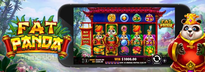 Bermain Fat Panda Pragmatic Play untuk maxwin di situs slot gacor